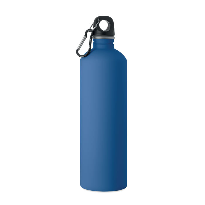 Gourde 750 ml en acier recyclé personnalisable Rebig Moss Bleu royal